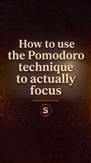How to use the Pomodoro technique to actually focus