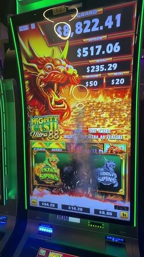 Mighty Cash 88 Extra Spins #casino #slotmachine #slots #老虎机 #赌场 #饺子机 #vlog #云顶 #lasvegas #genting