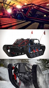 Ripsaw EV3-F1 is a Personal Tank That Goes Anywhere, Thanks to a 1500HP Hellcat Hemi Engine