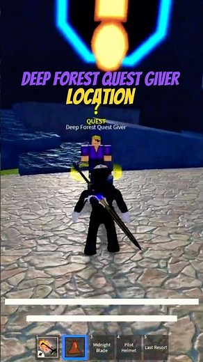 Find Deep Forest Quest Giver Location in Blox Fruit #roblox #shorts #robloxshorts #bloxfruits #games