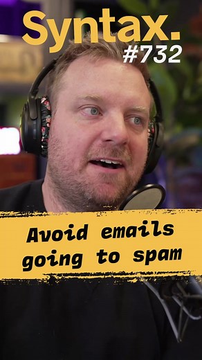 How can you prevent your emails from landing in the spam folder? Today's Episode #732 Wes and Scott explore the web standards and email authentication methods that keep your email from going to spam; DMARC, SPF and DKIM. If you send email via a custom domain name, you need to listen to this! #dmarc #spf #dkim #email #spam #emailmarketing #domain #domainnames #emailnewsletters #emailtips #webdev #softwaredev #programming #authentication