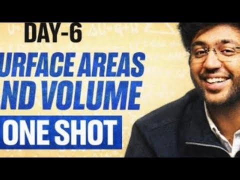 class 10 Surface areas and volumes one shot| class 10 maths chapter 12 | #14days14chapter