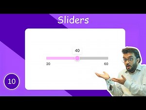 #10 Sliders: Building Modern GUIs using Python | Full Course | 2025