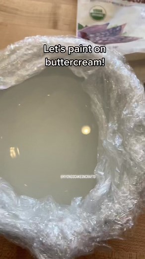 Buttercream Cake Painting Tutorial