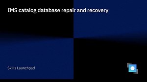 Part 1: Introduction to recovery and repair of the IMS catalog