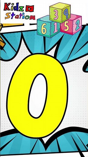 1 2 3 Numbers Song for Kids | #Kidzstation #short