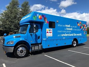 TriVan Truck Body Bookmobile for Whatcom County Library System
