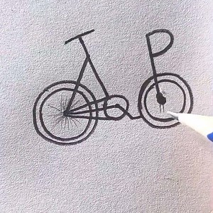 131K views · 1.3K reactions | How to draw a cycle  | All About Art | Facebook