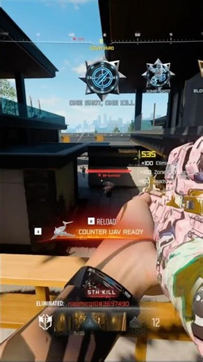 THIS NO SCOPES will GET ME BAN 😱 #callofduty #phonk #sniping #blackopsclips