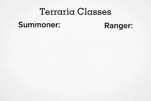 Ranger Class Dominates in Terraria Gameplay Tips