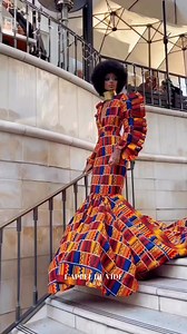 Stunningly fabulous is the work of the African fashion designer Claude Kameni #africanfashion #africanprint #africanstyle #africanfabric #africanprints #ankarafashion #ankarastyles #africanfabrics #africanclothing #africandress #africanwear #fashionafricana #africaninspired #ankaradress #africanbeauty #ankarastyle #africa #fashion #style #fashionista #dress #dresses #colorful #colorfull #colorfulart #fashionreel #styles #styleinspo #styleinspiration #lappelduvide | Objects of Affection Collectio