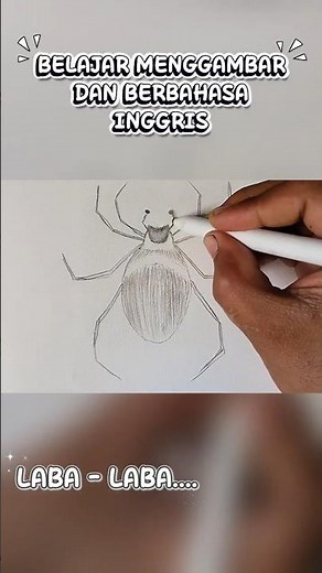 MENGGAMBAR LABA - LABA (keren);#part2 #pencildrawing #art