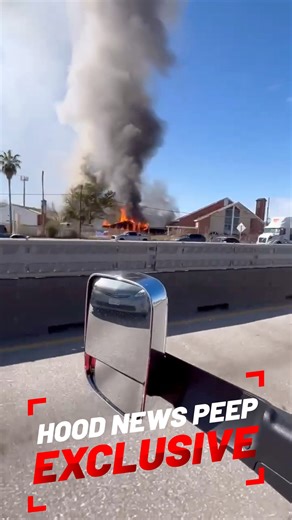 400 block of East Hamilton near Tidwell & I-45 🚨 The Houston Fire Department is responding to a structure fire in the area. At this time, the fire appears to be involving what looks like part of a church. No injuries have been reported so far. Videos below were sent in by Hood News Peeps. | Grizzy's Hood News