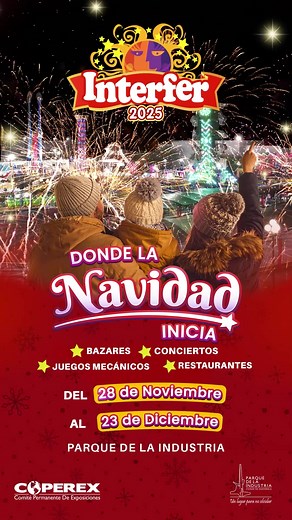 ⏳ El tiempo corre... INTERFER 2025 está a la vuelta de la esquina. Una edición que superará todos los límites. 🔥 Vive la evolución de la feria más esperada. 🗓️ No te quedes fuera: Del 28 de noviembre al 23 de diciembre. 💥 Una experiencia intensa. Una historia que contar. ¿Serás parte de ella? | Interfer