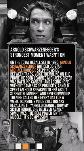 Arnold Schwarzenegger’s Strongest Moment Wasn’t on Screen 💪