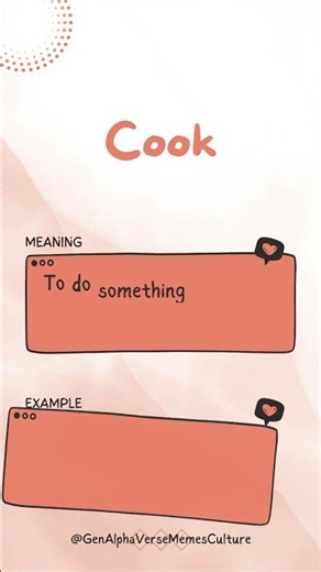 Cook | To do something really well | Let him cook.