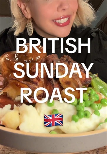 Week 50 🇬🇧 #roastdinner #britishfood | roasted potatoes