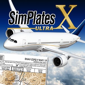 SimPlates IFR Approach Plates for Flight Simulator Pilots