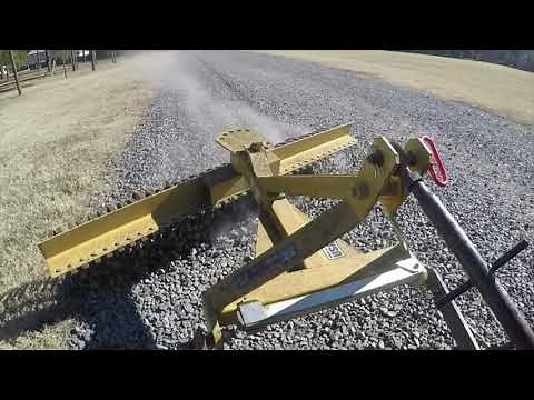 Using a Landscape Rake to Fix our Driveway