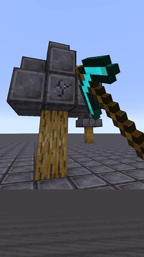 Minecraft But the World is Netherite #minecraft