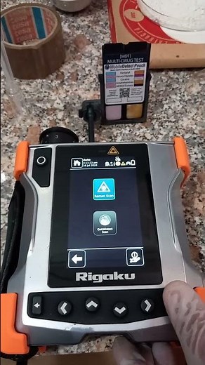 Rigaku CQL Max-ID Handheld Raman Analyzer Detects Fentanyl