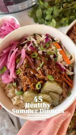 Healthy Summer Dinners coming your way! #summerrecipes #shorts #dinnerideas