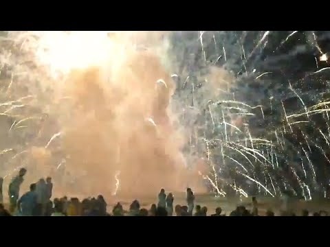 Barge carrying New Year's Eve fireworks explodes during display in eastern Australia