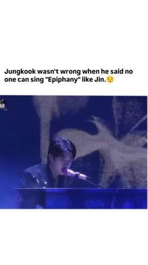 ONLY YOU | INDIAN BTS ARMY 🇮🇳 on Instagram: "Jin singing "Epiphany" at Run Seokjin Ep. Tour Encore. . . @jin @bts.bighitofficial . . #runseokjin_eptour_encore #runseokjin_eptour #runseokjin #kimseokjin #jin #bts #btsarmy #epiphany #jinepiphany #btsreels #btstrending #btsupdates #jinupdate #fyp #foryou #trending #viral #explorepage #explore #trendingaudio #instagram #instagood"