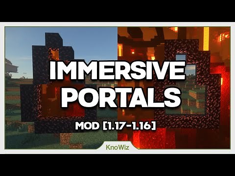 Immersive Portals - Présentation de mods Minecraft 1.17 [FR]
