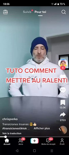 Tuto : Mettre une vidéo au ralenti sur TikTok