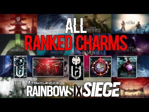 ALL RANKED CHARMS in Rainbow Six Siege Since Y1S1 to Y7S2