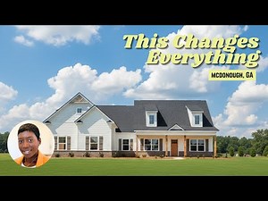 Inside This New Construction Ranch Home on 1 Acre in McDonough, GA