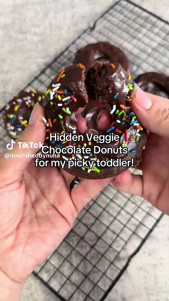 Delicious Hidden Veggie Chocolate Donuts Recipe