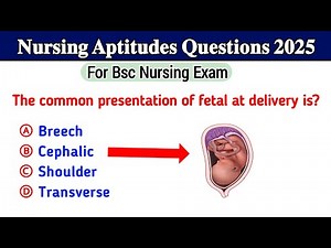 Bsc Nursing Aptitude test | Aptitude Questions for Bsc Nursing | Bsc Nursing mcq with answers
