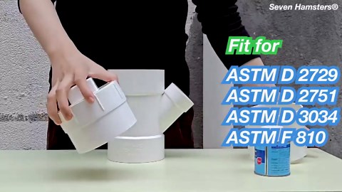 4" PVC Sewer Cleanout Adapter with Plug Pipe Fitting, Drainage Sewer Cleanout Cap DWV Pipe Cover for Outdoor Garden