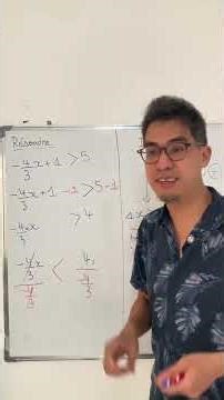 Solving an inequality with a fraction