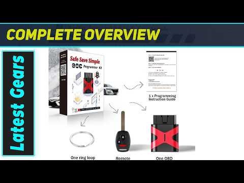Amazing Simple Key Remote Pairing Kit: Honda CRV Fob Programming Power!