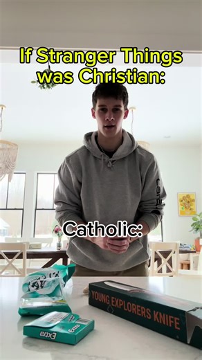 I had so much fun making this #catholic #strangerthings #christian #funny #skit