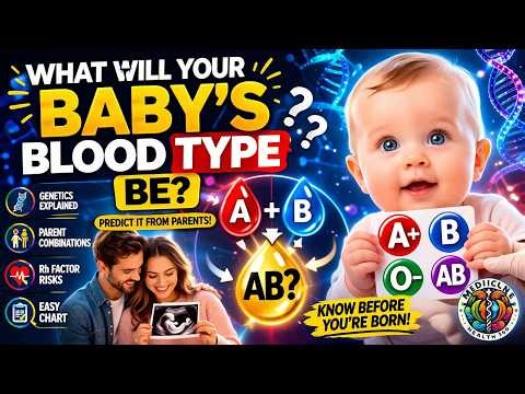 🩸 Can You Predict Your Baby’s Blood Type? | How Parents' Genes Determine Baby's Blood Group