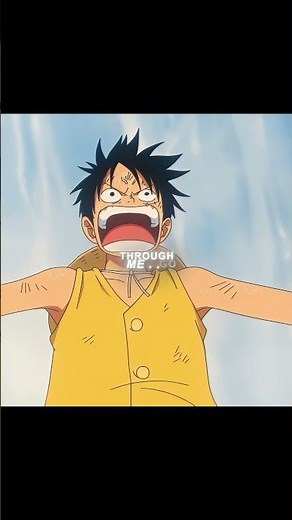 Luffy tells Whitebeard to Shut up 🤣🐐 #onepiece #luffy #whitebeard