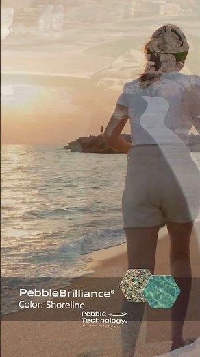 PebbleTec Pool Finishes: Shoreline