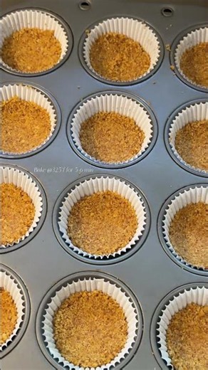 Beginner friendly mini cheesecake ￼recipe #baking #cheesecake #recipe