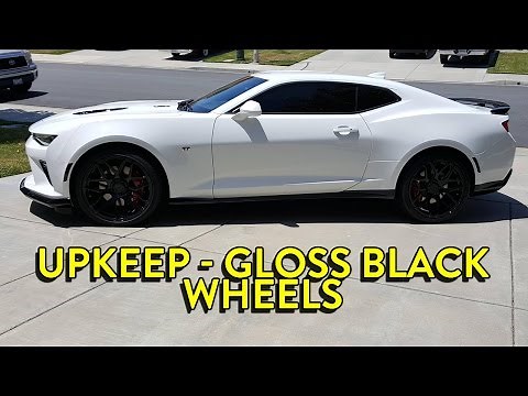 Guide: Waxing Black Wheels/Rims