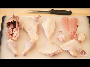 西式拆鸡法 Chicken Fabrication |【漾漾美味】第18集