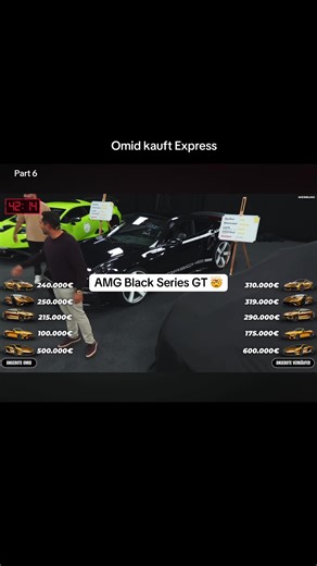 Omid Purchases AMG Black Series GT