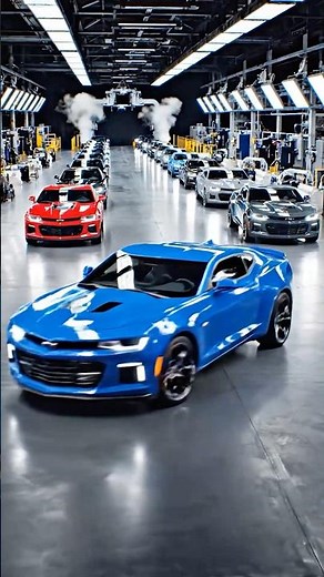 How Chevy Camaro Is Manufactured | Inside the U.S. High‑Performance Car Factory (Full Process)