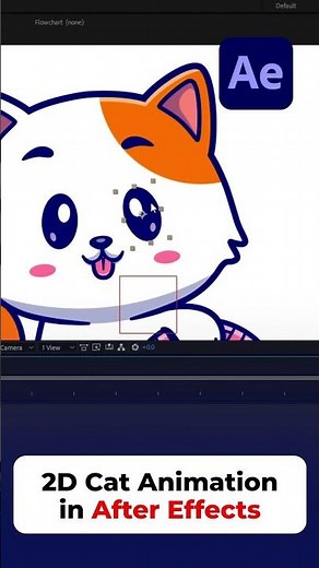 2D Puppet Animation in After Effects 🤖 | Keyframe Magic in Seconds! 💥 #shorts