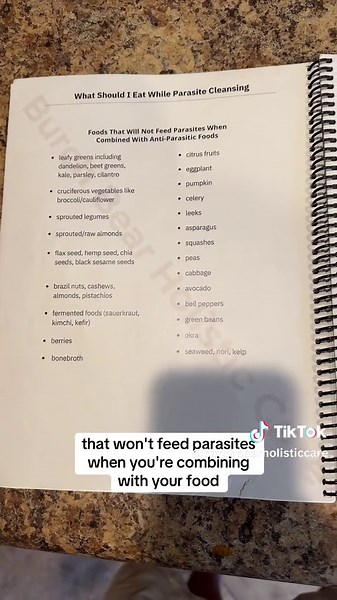 Replying to @Shoshannah excellent question! “What do I eat” is the most asked question when it comes to a detox or cleanse. We included a list of foods and access to 126 page cookbook in our 60 day detox protocol. Take a look! 😊 ##detox##food##parasite##60daydetox##fyp##foryou##viral