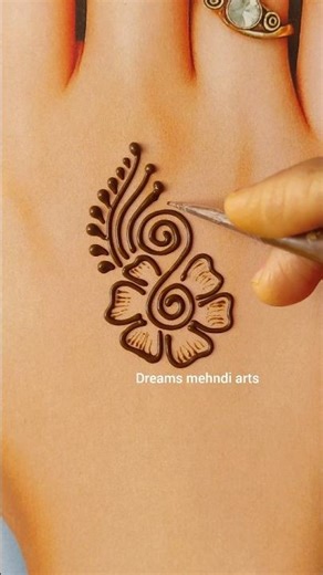 Easy and simple NewStylish arabic Mehndi Design for Bridesmaid UK-USA Viral#dubai #dreamsmehndiarts