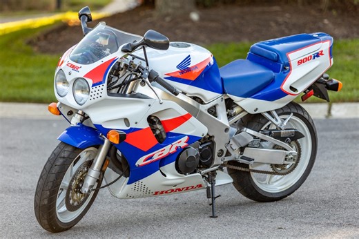 No Reserve: 1993 Honda CBR900RR Fireblade